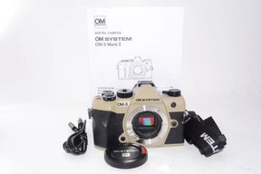 【ほぼ新品】OM-5 Mark II ボディ サンドベージュ