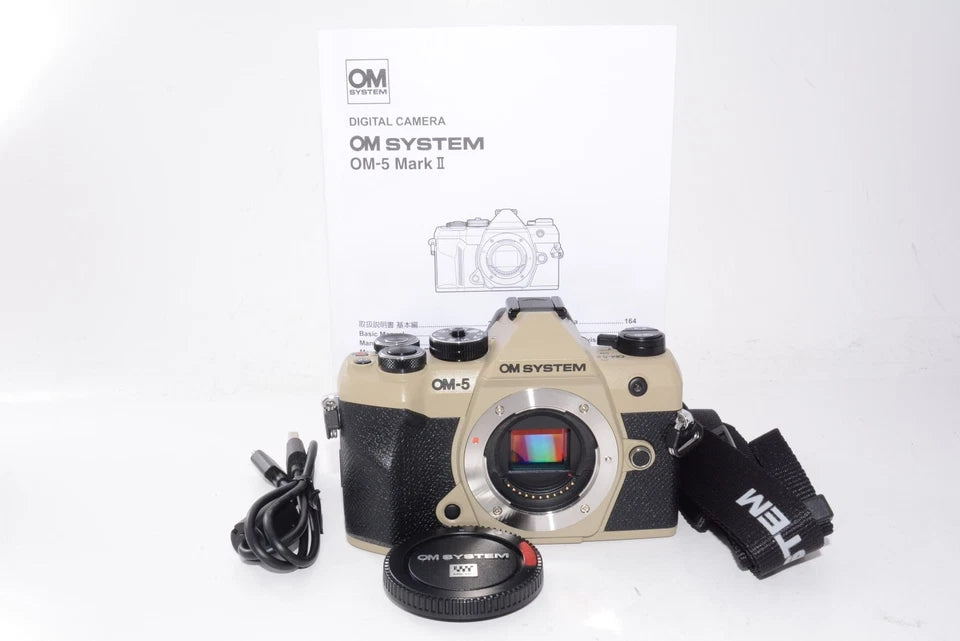 【ほぼ新品】OM-5 Mark II ボディ サンドベージュ