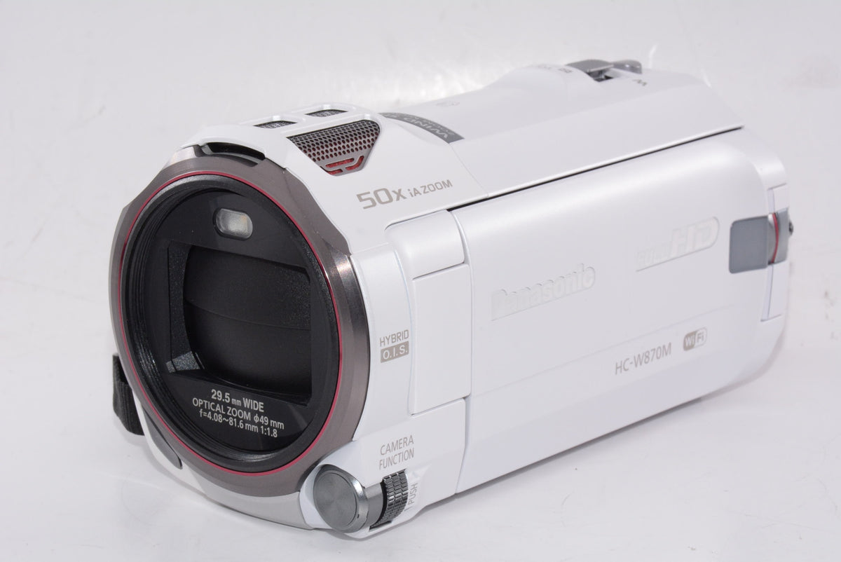 【外観特上級】パナソニック HDビデオカメラ HC-W870M-W ホワイト
