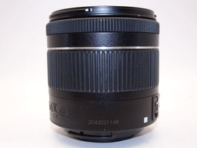 【外観並級】Canon 標準ズームレンズ EF-S18-55mm F4.0-5.6IS STM