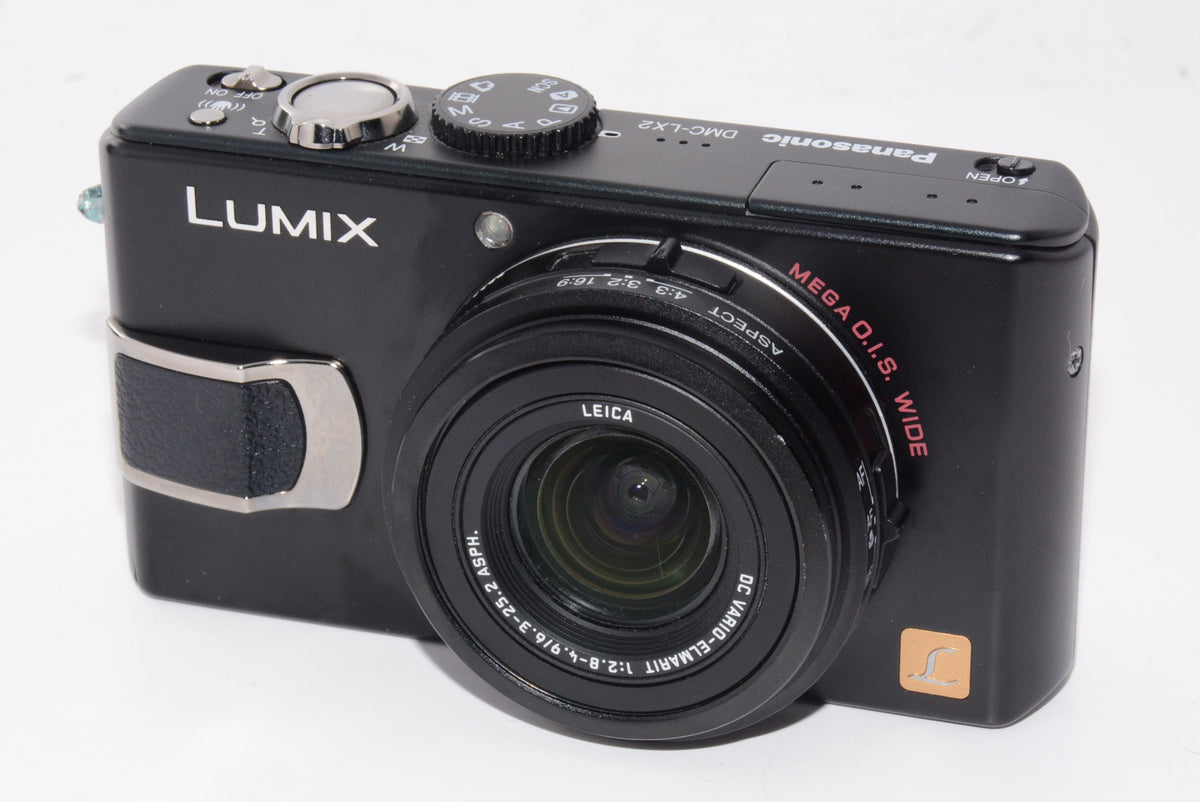 【外観並級】パナソニック デジタルカメラ LUMIX LX2 ブラック DMC-LX2-K