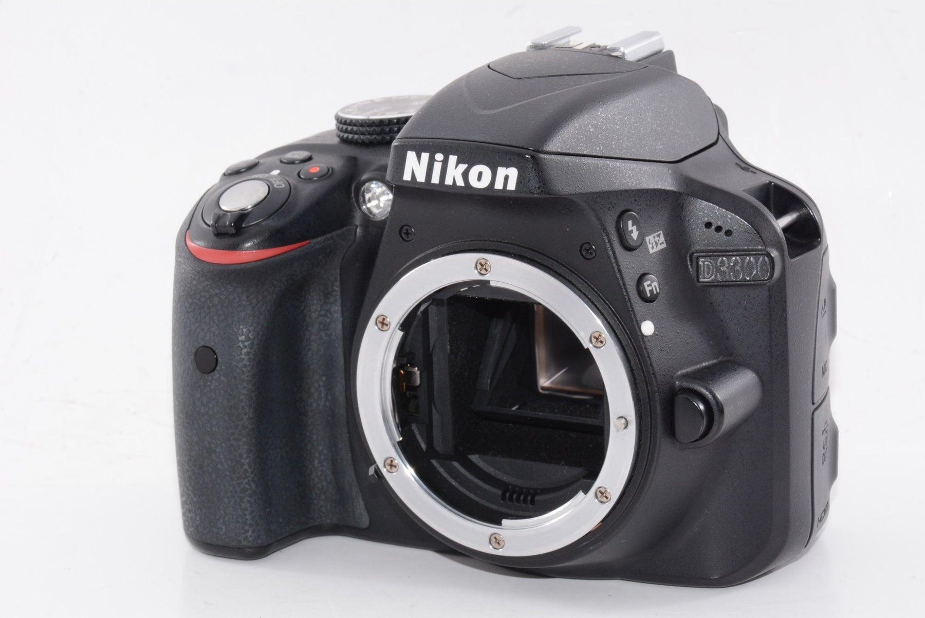【外観並級】Nikon デジタル一眼レフカメラ D3300 18-55 VR IIレンズキット ブラック D3300LKBK