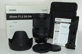 【外観特上級】SIGMA 35mm F1.2 DG DN | Art A019 | Sony E(FE)マウント | Full-Size/Large-Format ミラーレス専用