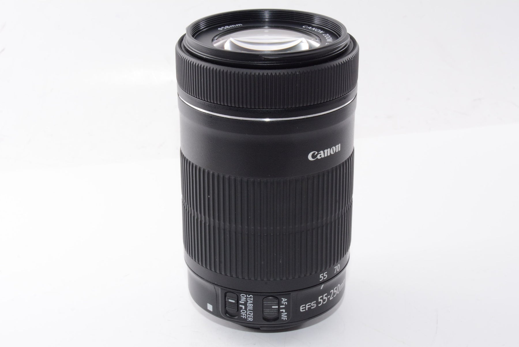 【外観特上級】Canon 望遠ズームレンズ EF-S55-250mm F4-5.6 IS STM