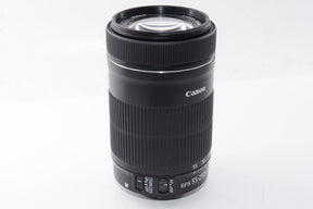 【外観特上級】Canon 望遠ズームレンズ EF-S55-250mm F4-5.6 IS STM