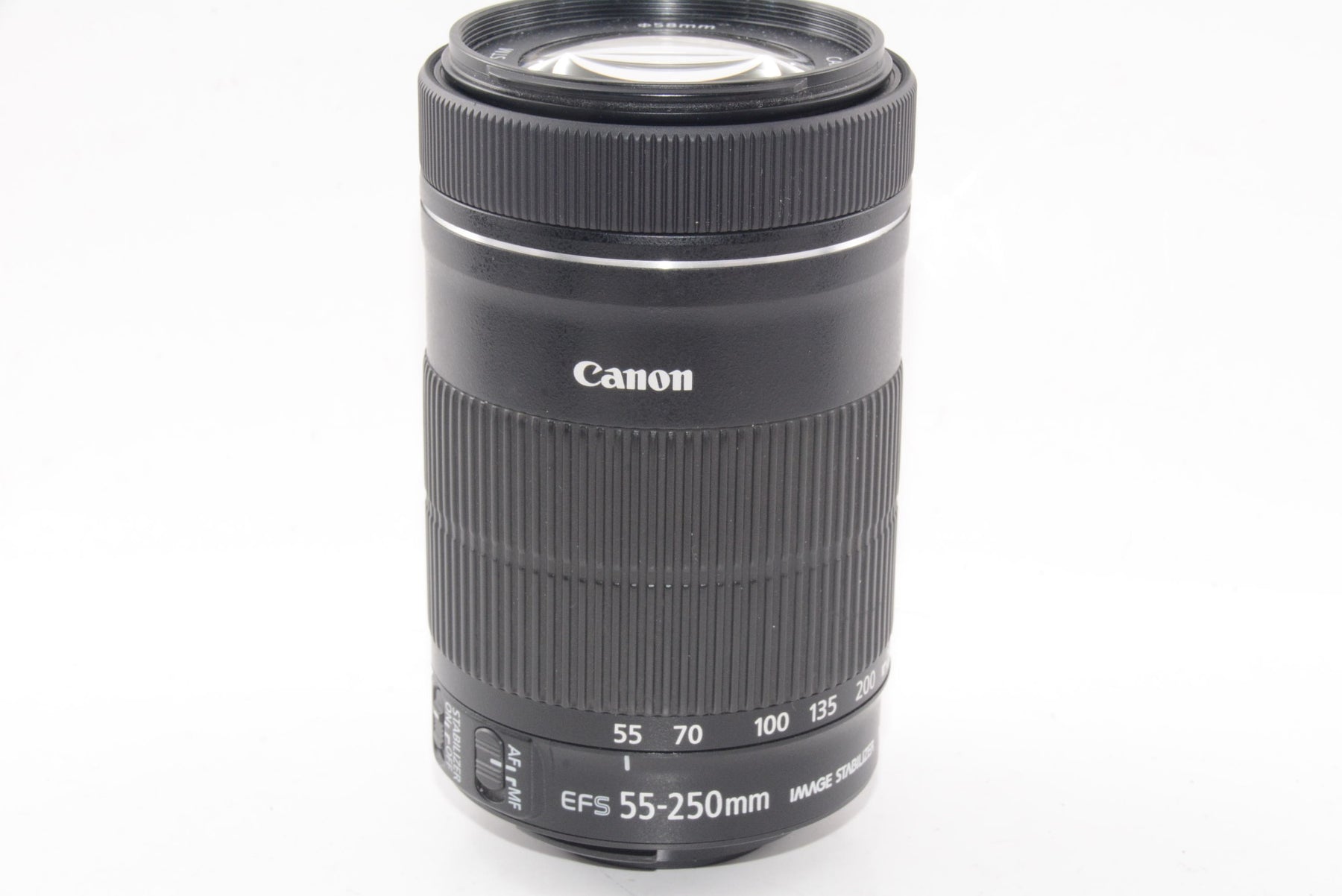 【外観特上級】Canon 望遠ズームレンズ EF-S55-250mm F4-5.6 IS STM