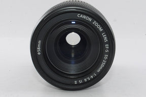 【外観特上級】Canon 望遠ズームレンズ EF-S55-250mm F4-5.6 IS II