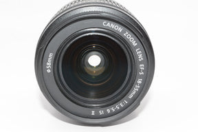 【外観特上級】Canon EF-S18-55mm F3.5-.5.6 IS II