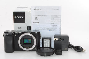 【外観並級】SONY ミラーレス一眼 α6000 ボディ ブラック ILCE-6000 B