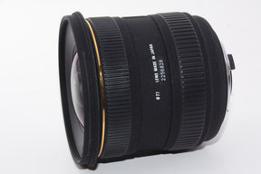 【外観特上級】SIGMA 超広角ズームレンズ 10-20mm F4-5.6 EX DC HSM ニコン用 APS-C専用