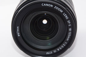 【外観特上級】Canon 標準ズームレンズ EF-S18-135mm F3.5-5.6 IS STM