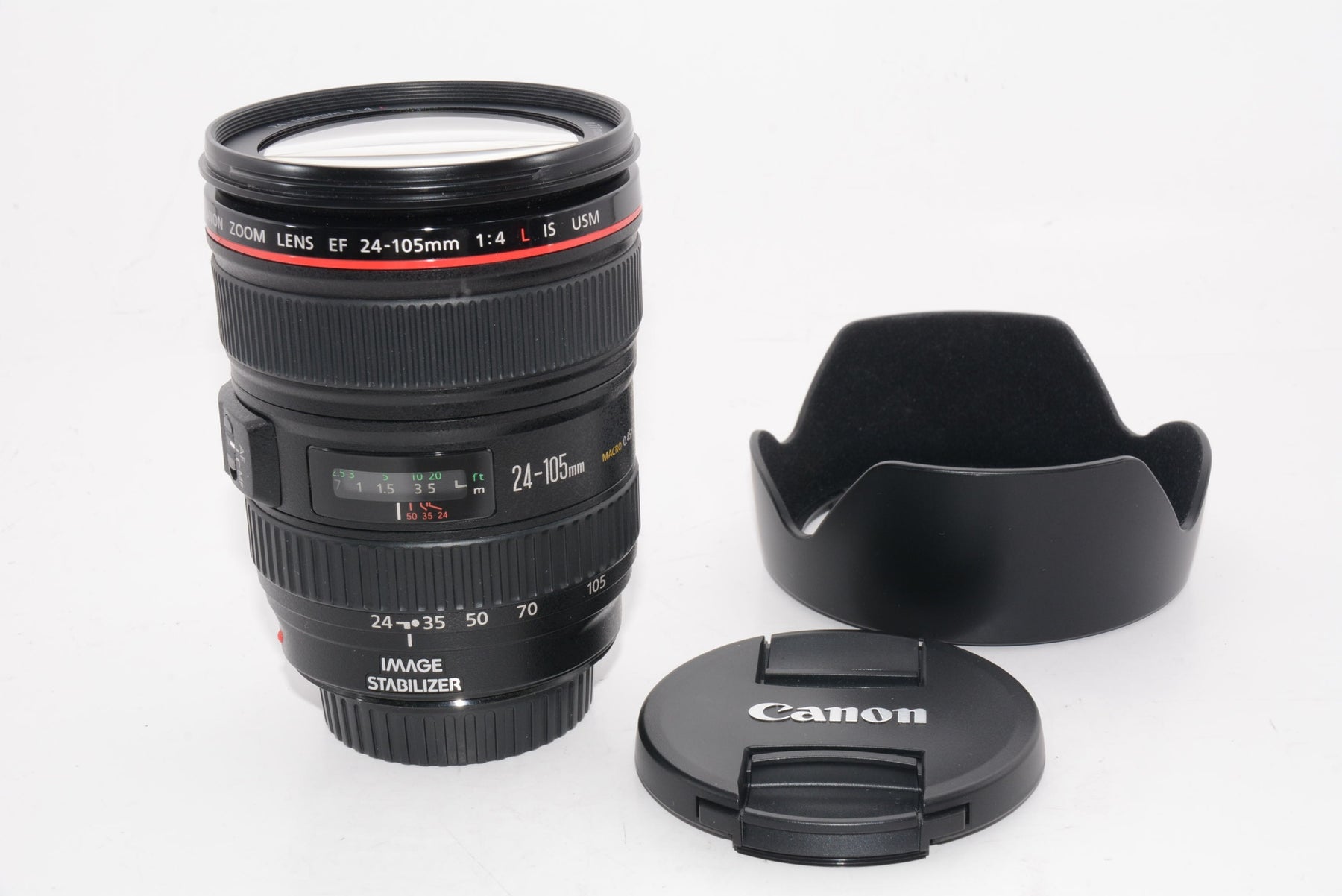 【外観特上級】Canon 標準ズームレンズ EF24-105mm F4L IS USM