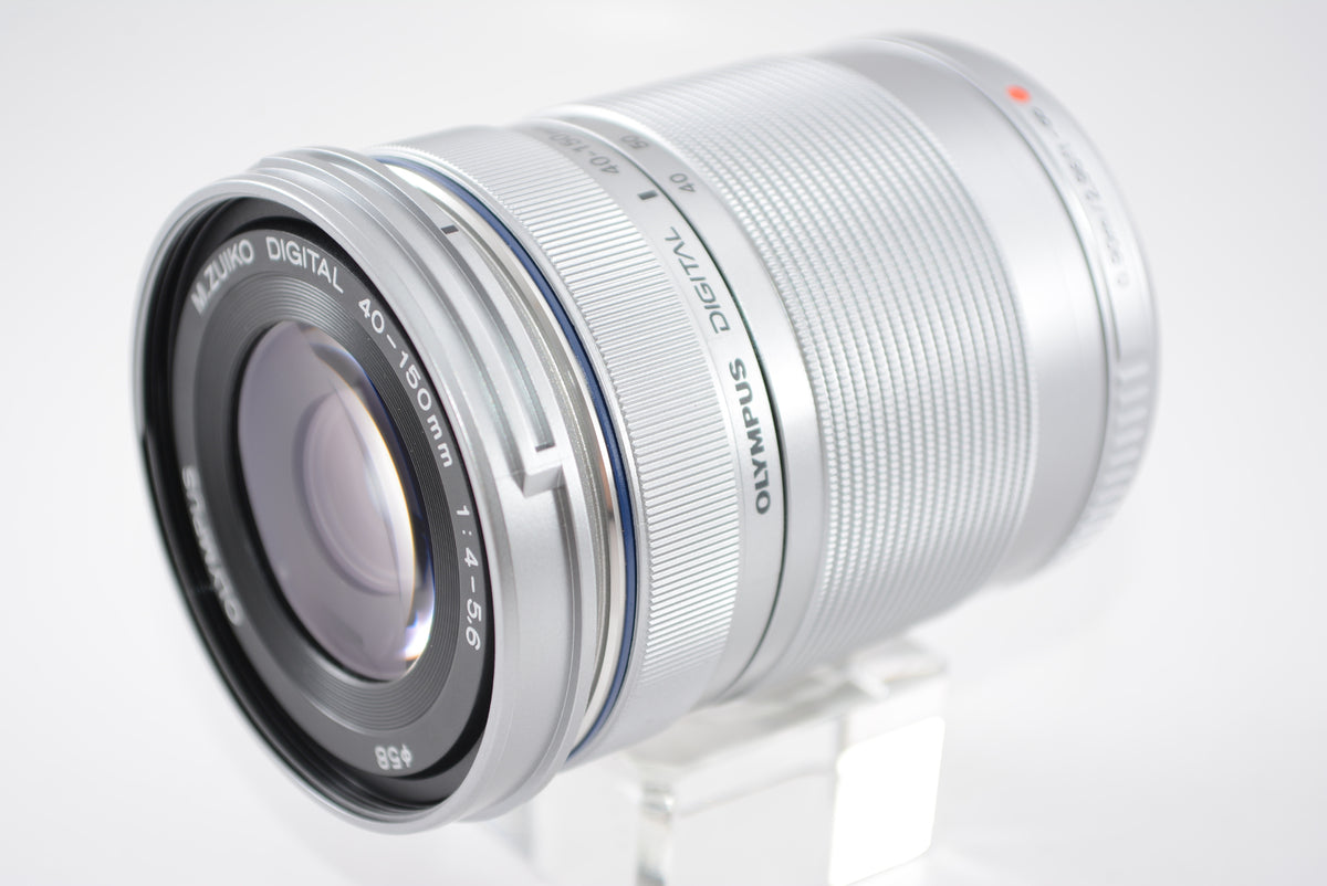 【外観特上級】OLYMPUS M.ZUIKO DIGITAL ED 40-150mm F4.0-5.6 R シルバー