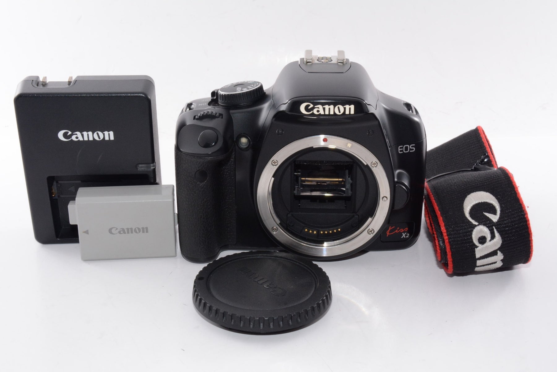 【外観特上級】Canon デジタル一眼レフカメラ EOS Kiss X2 ボディ