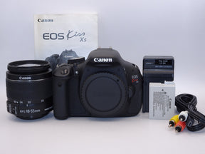 【外観特上級】Canon デジタル一眼レフカメラ EOS Kiss X5 レンズキット