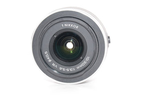 【外観特上級】ニコン Nikon 1 NIKKOR (ワンニッコール) VR 10-30mm f/3.5-5.6 ホワイト 1NVR10-30 wh