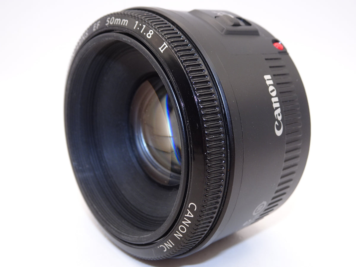 【外観特上級】Canon 単焦点レンズ EF50mm F1.8 II フルサイズ対応