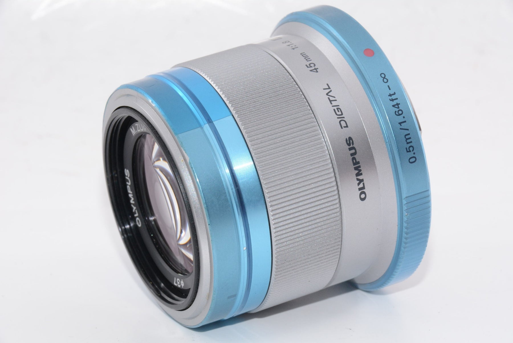 【外観特上級】OLYMPUS 単焦点レンズ M.ZUIKO DIGITAL 45mm F1.8 シルバー