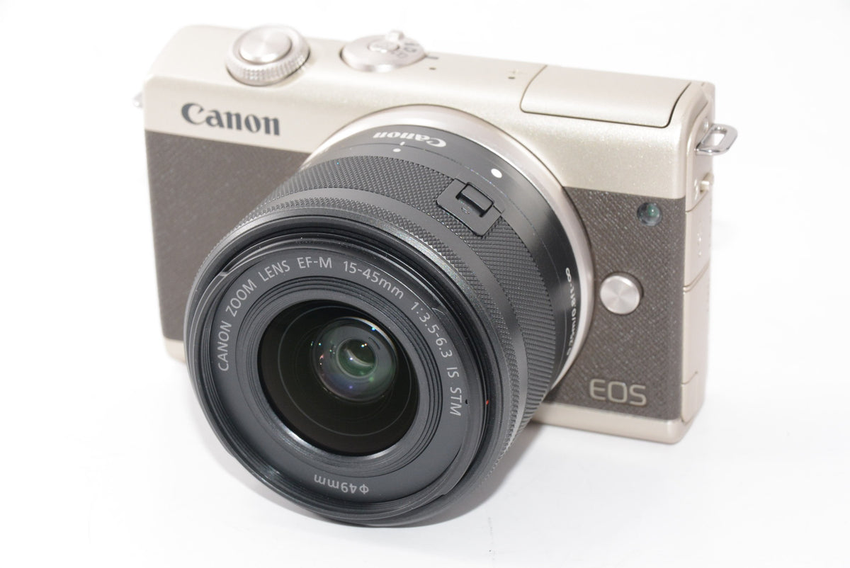 【外観特上級】CANON キヤノン ミラーレスカメラ EOS M200 リミテッドゴールドキット