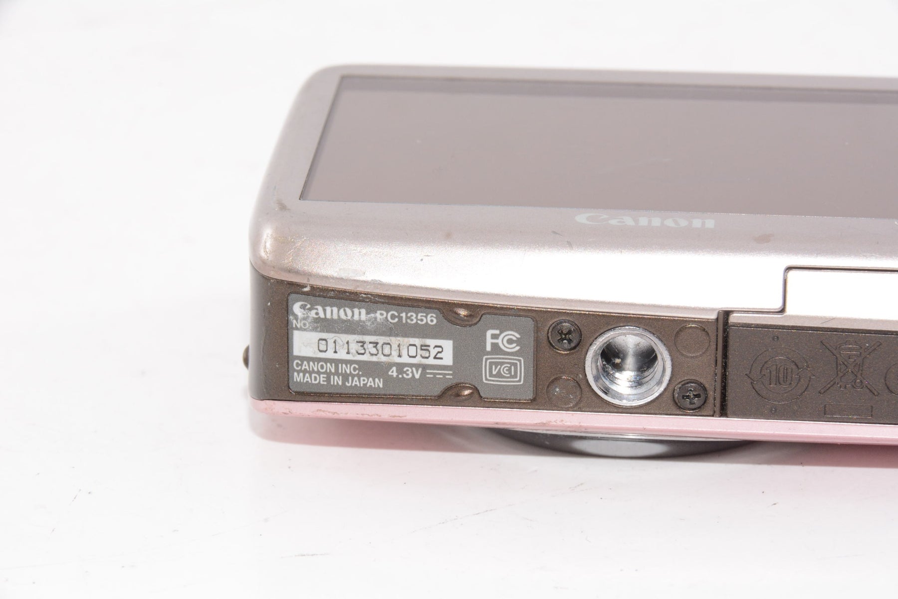 【外観並級】Canon デジタルカメラ IXY DIGITAL (イクシ) 510 IS ピンク IXYD510IS(PK)