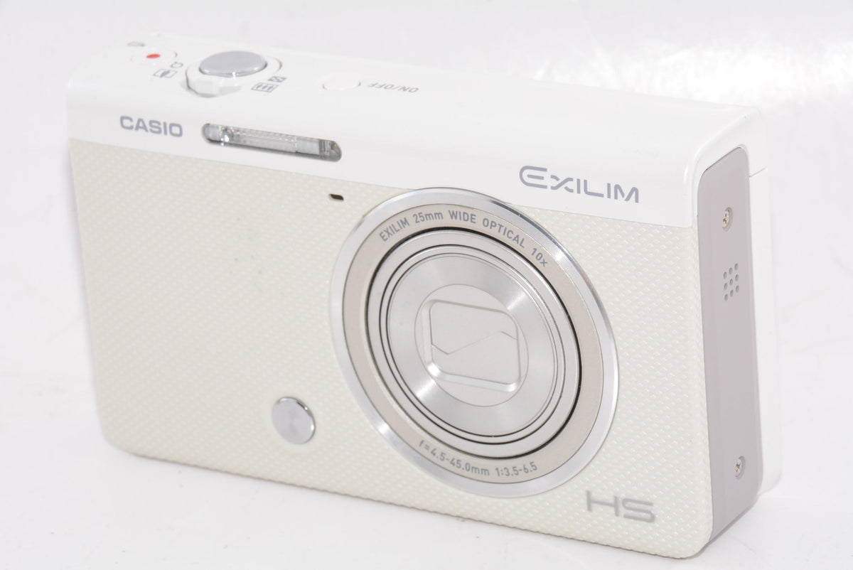 【外観並級】CASIO デジタルカメラ EXILIM EX-ZR50WE ホワイト