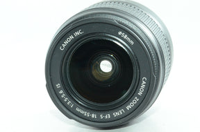 【外観特上級】Canon 標準ズームレンズ EF-S18-55mm F3.5-5.6 IS