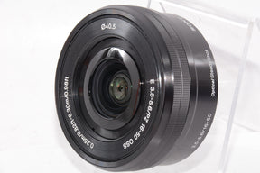 【ほぼ新品】ソニー SONY ミラーレス一眼 α5100 パワーズームレンズキット E PZ 16-50mm F3.5-5.6 OSS付属 ブラック ILCE-5100L-B