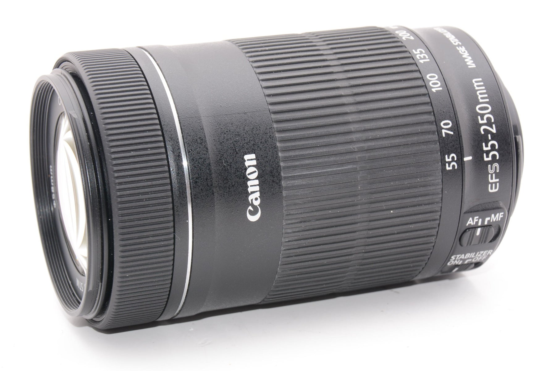 【外観特上級】Canon 望遠ズームレンズ EF-S55-250mm F4-5.6 IS STM