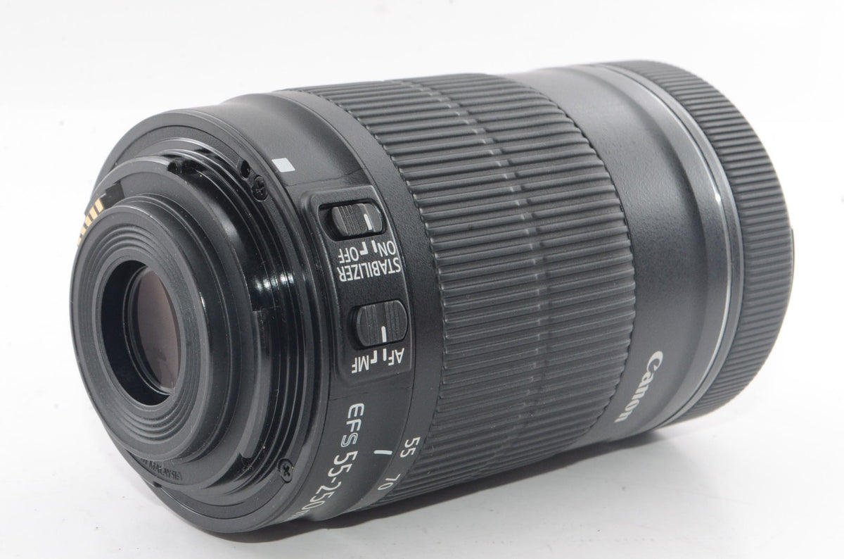 【外観特上級】Canon 望遠ズームレンズ EF-S55-250mm F4-5.6 IS STM