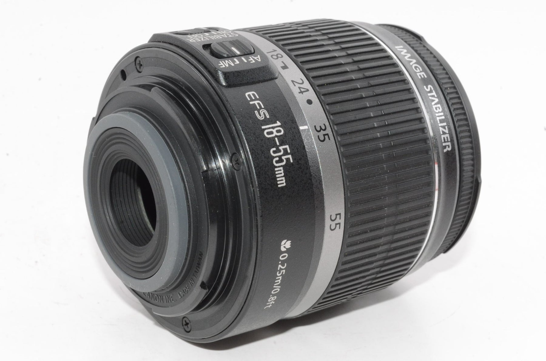 【外観特上級】Canon  EF-S18-55mm F3.5-5.6 IS