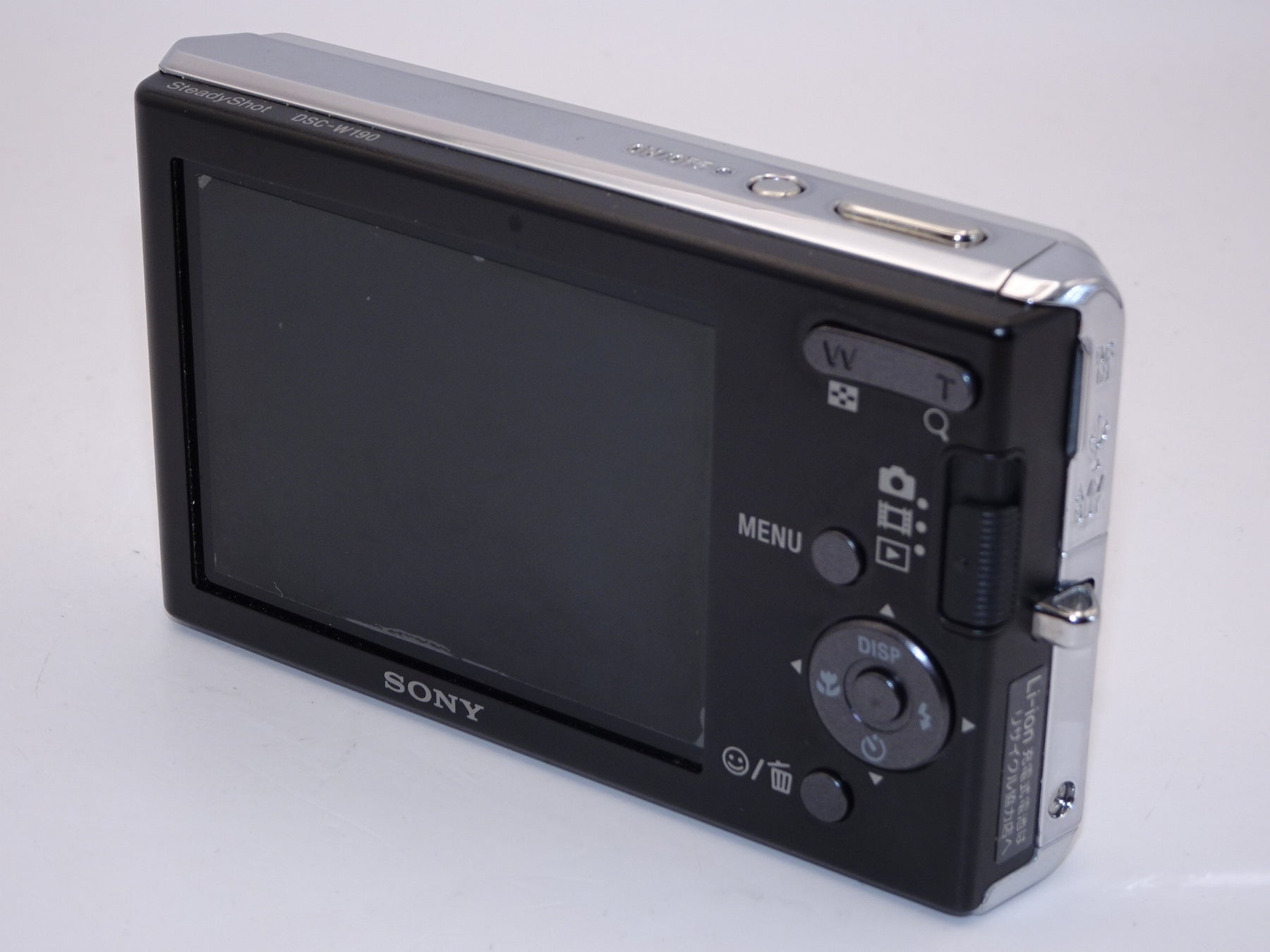 【外観特上級】ソニー SONY デジタルカメラ Cybershot W190 シルバー DSC-W190/S