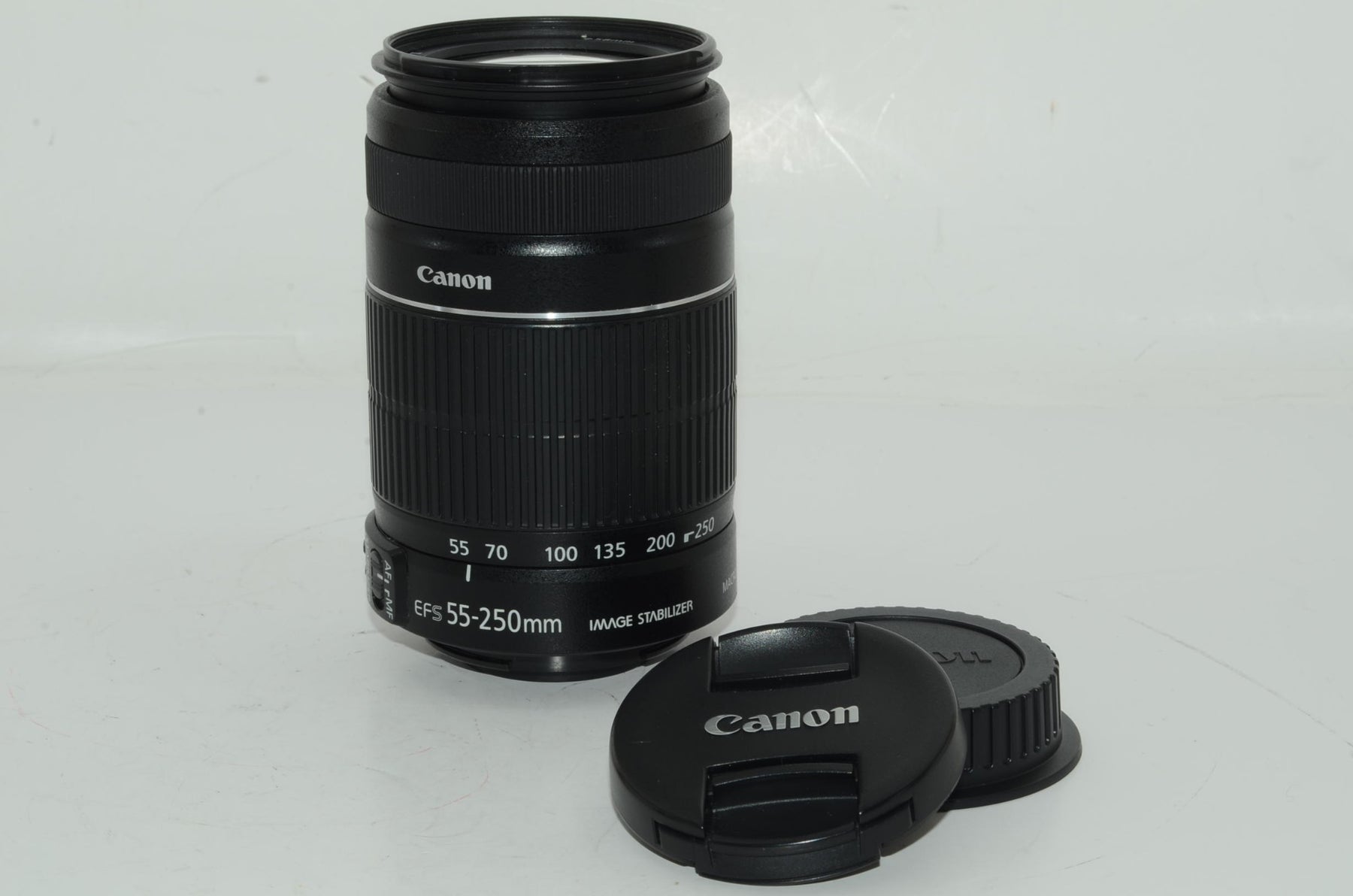 【外観特上級】Canon 望遠ズームレンズ EF-S55-250mm F4-5.6 IS STM