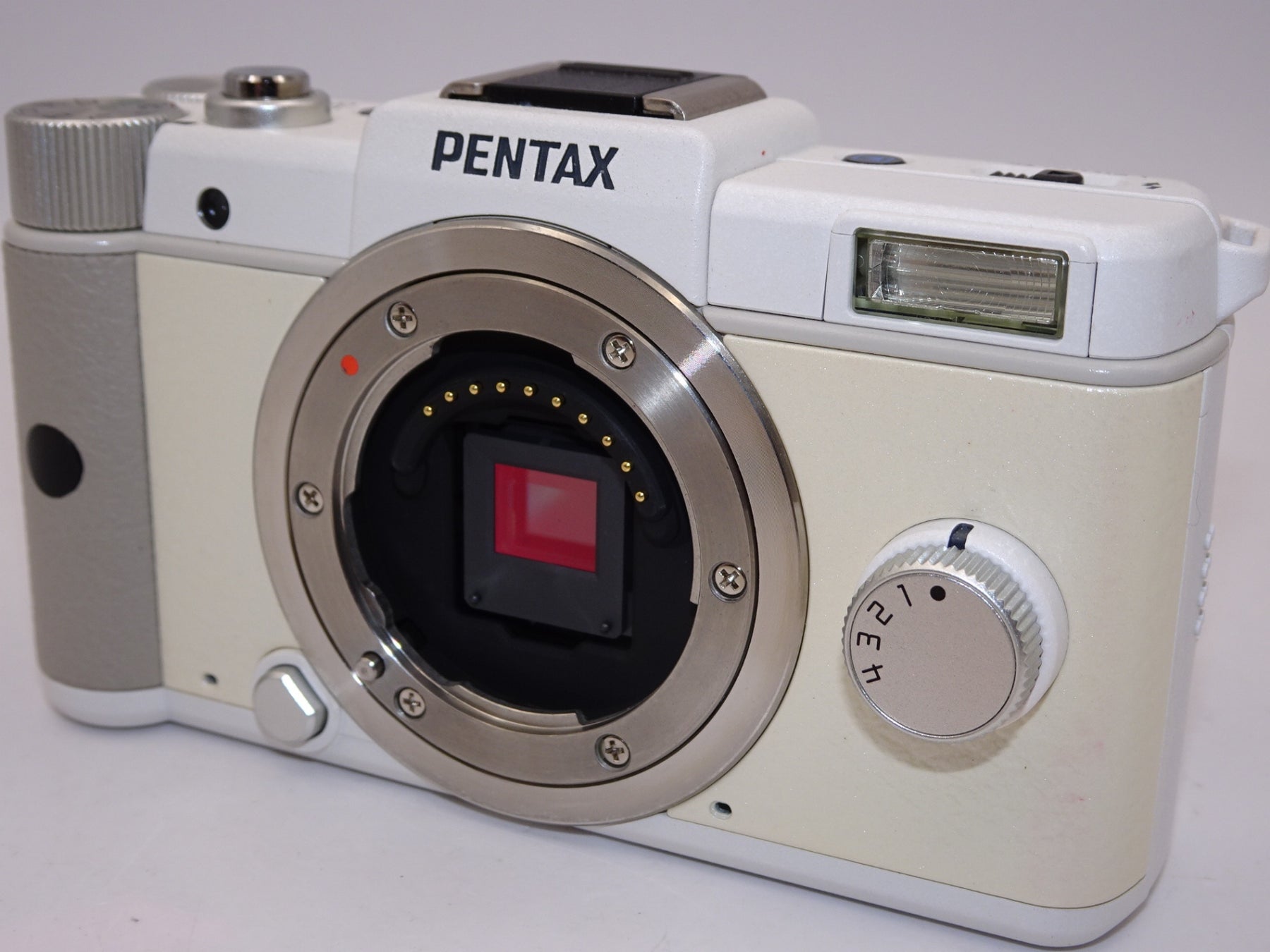 【外観特上級】PENTAX ミラーレス一眼 Q レンズキット ホワイト