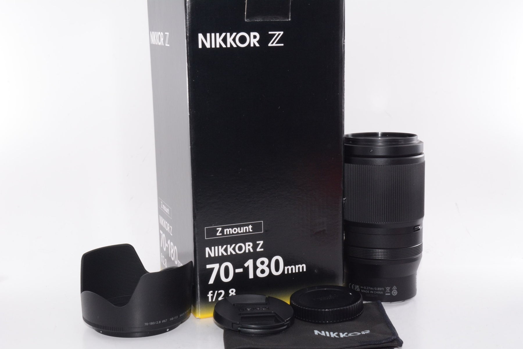 【外観特上級】Nikon 望遠ズームレンズ NIKKOR Z 70-180mm f/2.8 Zマウント