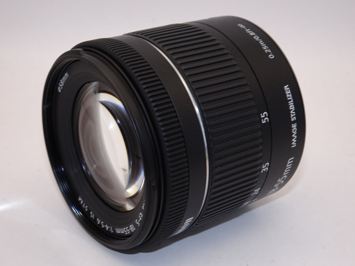 【外観特上級】Canon 標準ズームレンズ EF-S18-55mm F4.0-5.6IS STM