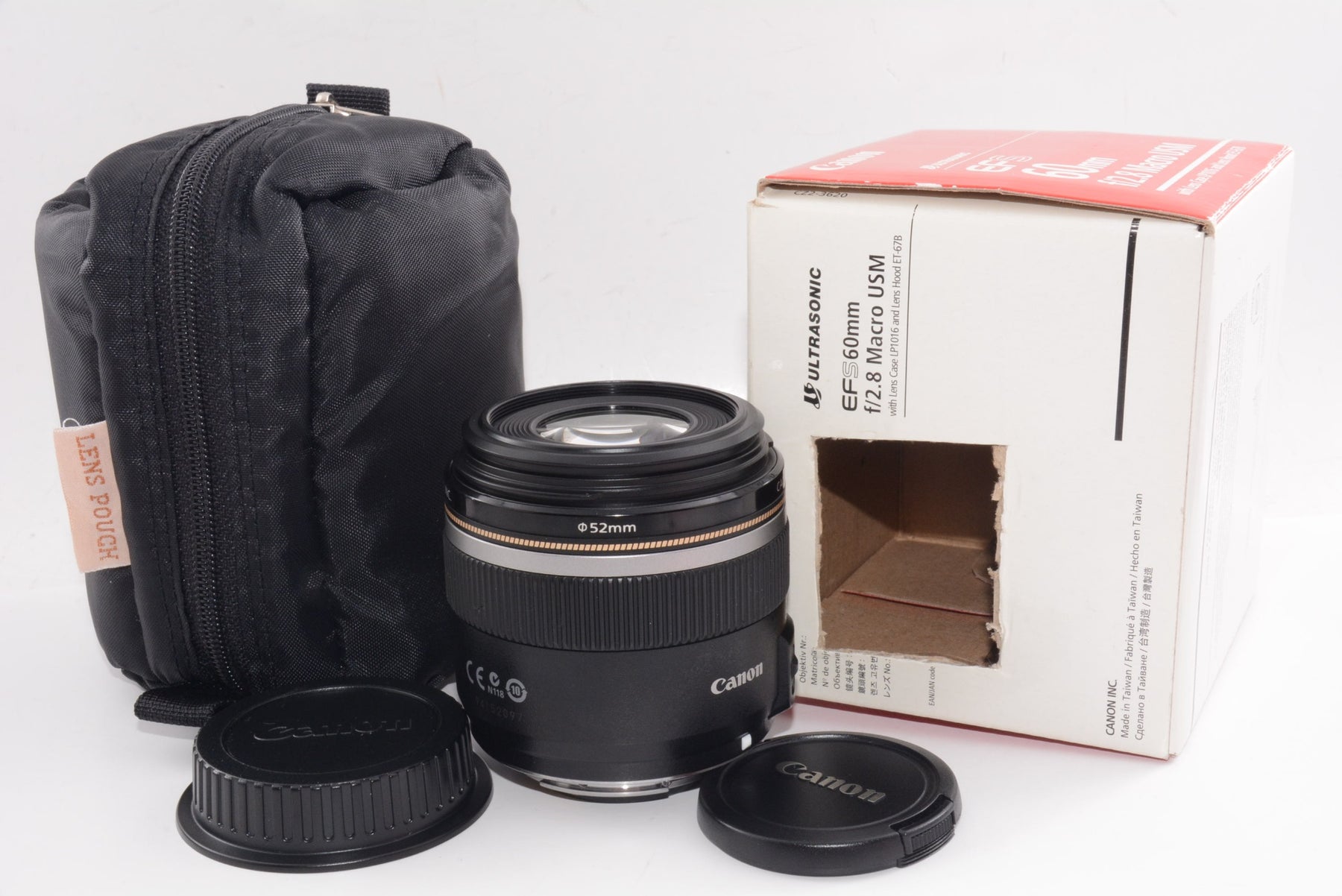 【外観並級】Canon EF-S60mm F2.8マクロ USM