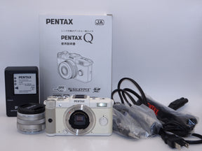 【外観特上級】PENTAX ミラーレス一眼 Q レンズキット ホワイト