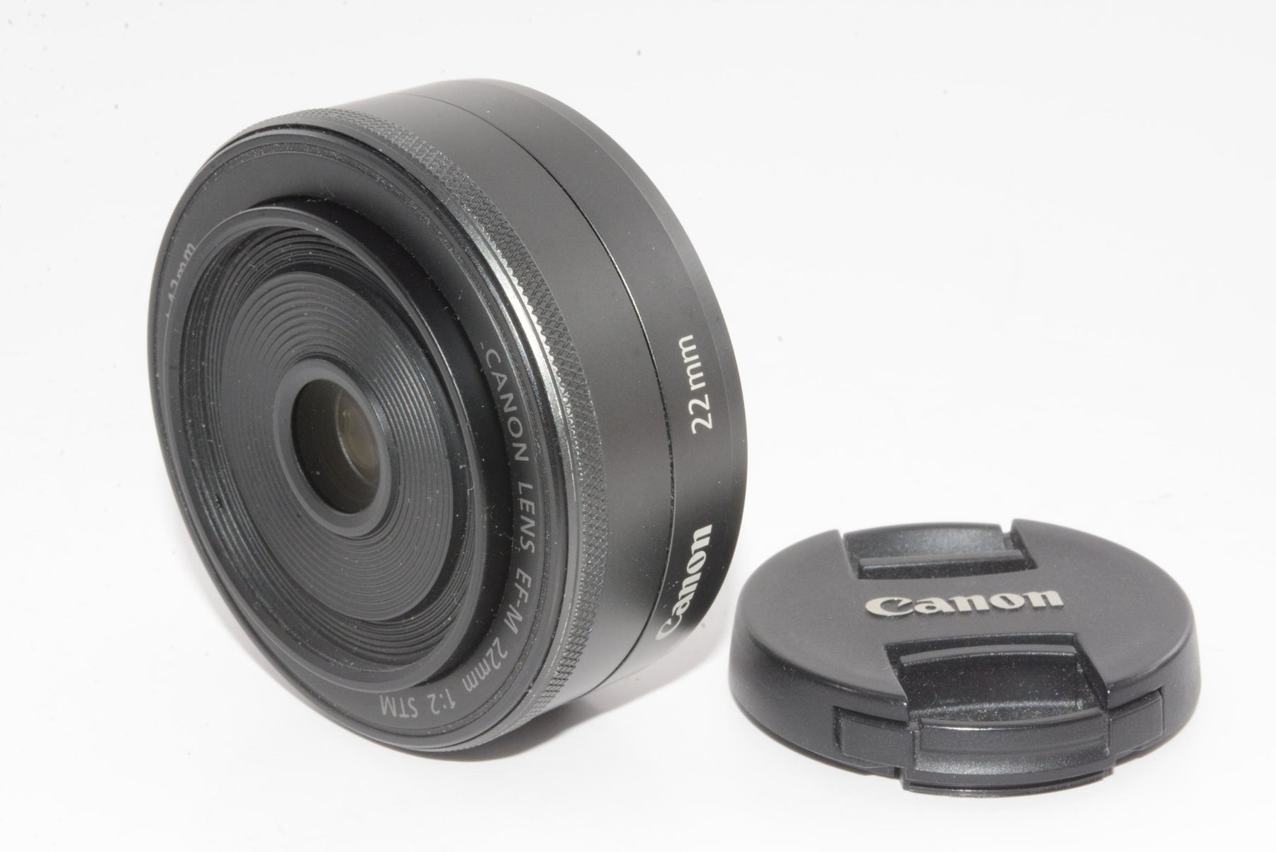 【外観特上級】Canon EF-M22mm F2 STM ミラーレス一眼対応