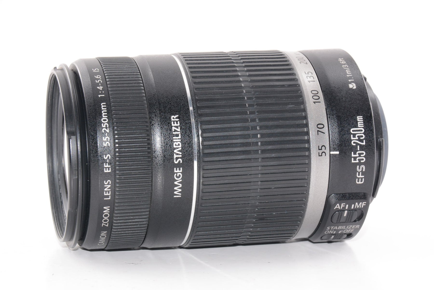 【外観特上級】Canon 望遠レンズ EF-S55-250mm F4-5.6 IS