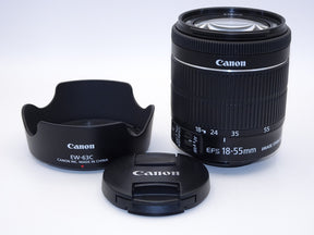 【外観特上級】Canon 標準ズームレンズ EF-S18-55mm F3.5-5.6 IS STM