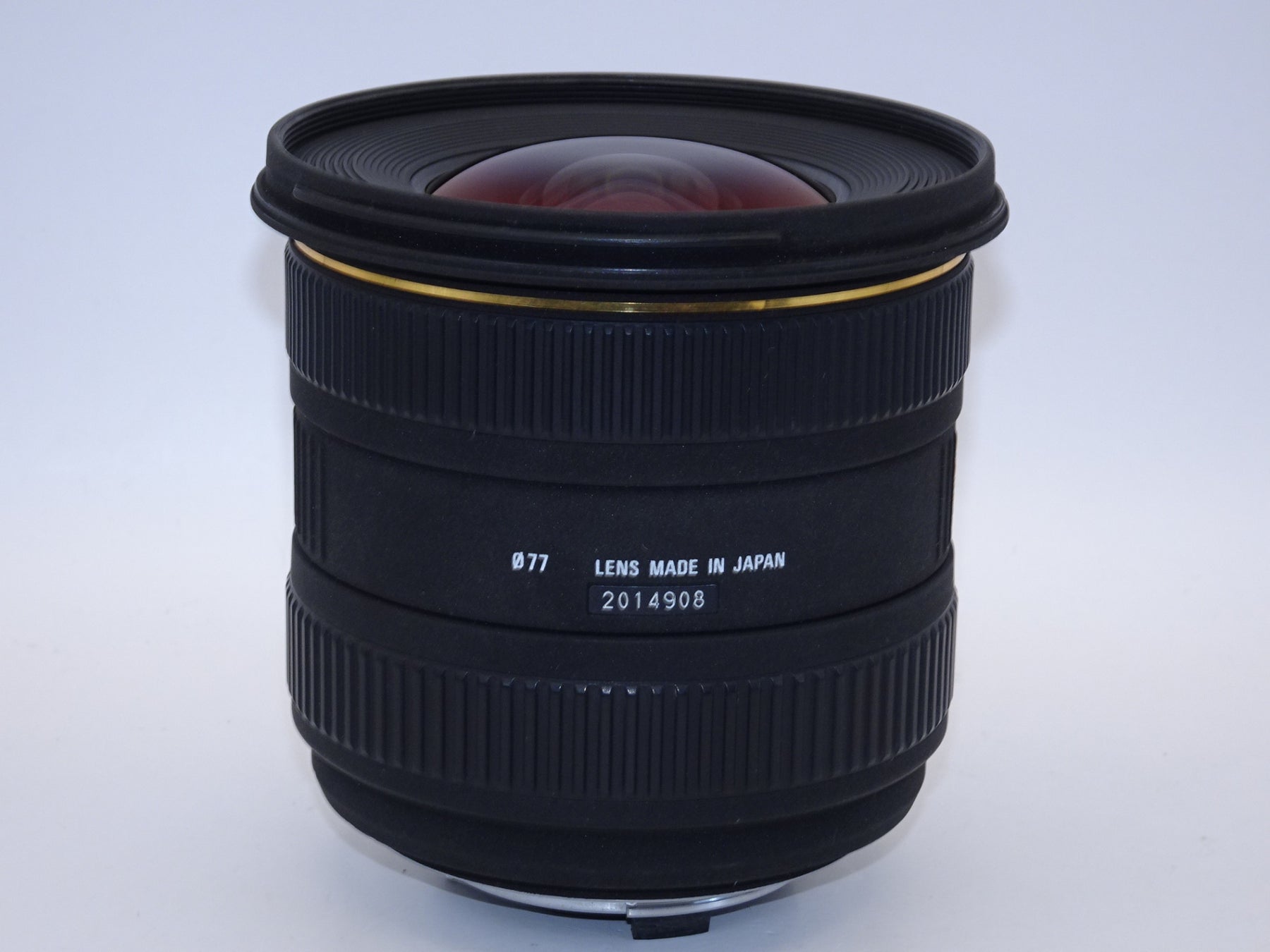 【外観特上級】SIGMA 超広角ズームレンズ 10-20mm F3.5 EX DC HSM ニコン用 APS-C専用