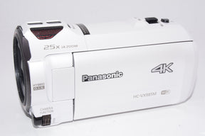 【外観特上級】パナソニック 4K ビデオカメラ VX985M 64GB あとから補正 ホワイト HC-VX985M-W