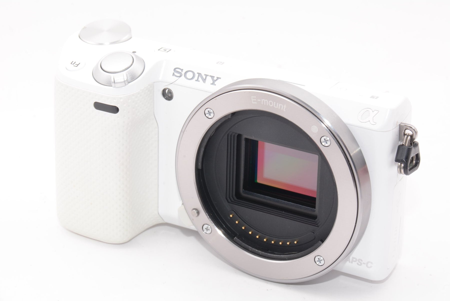 【外観並級】SONY ソニー デジタル一眼カメラ「NEX-5T」パワーズームレンズキット(ホワイト) NEX-5T NEX-5TL-W