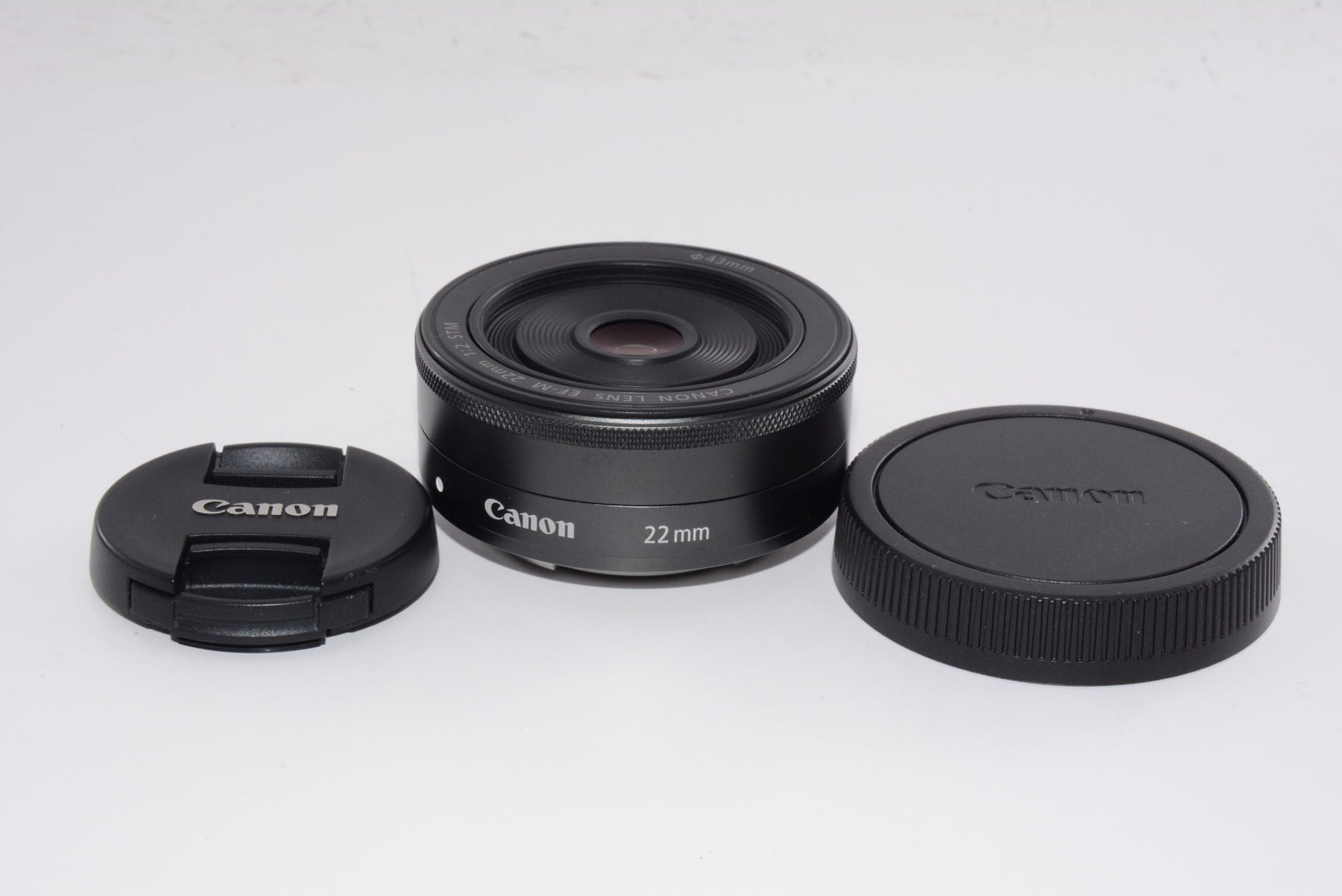 【外観特上級】Canon EF-M22mm F2 STM ミラーレス一眼対応