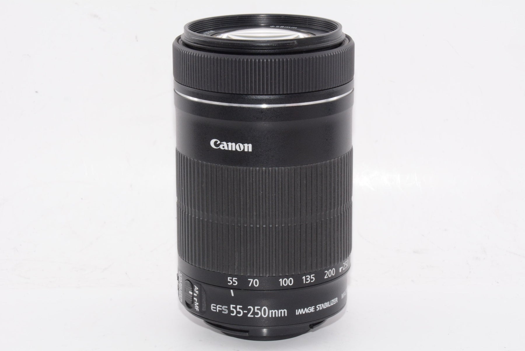 【外観特上級】Canon 望遠ズームレンズ EF-S55-250mm F4-5.6 IS STM