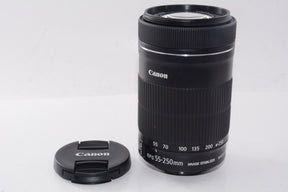 【外観並級】Canon 望遠ズームレンズ EF-S55-250mm F4-5.6 IS STM
