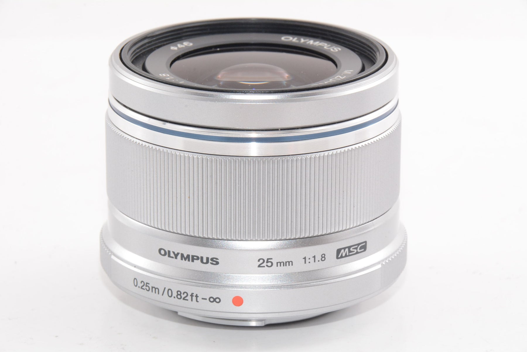 【外観特上級】OLYMPUS M.ZUIKO DIGITAL 25mm F1.8 シルバー マイクロフォーサーズ用 単焦点レンズ