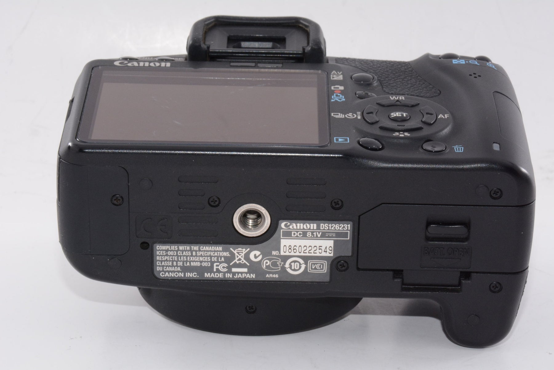 【外観特上級】Canon デジタル一眼レフカメラ Kiss X3 ボディ