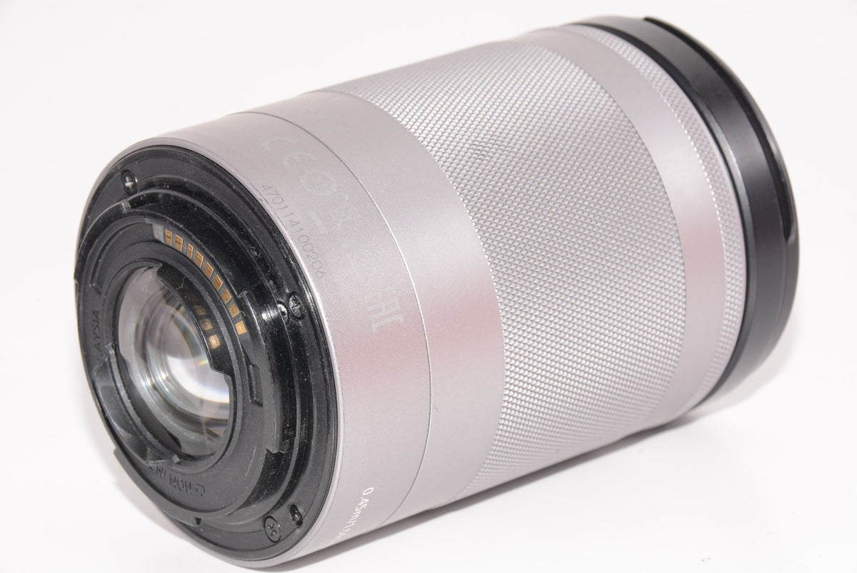 【外観並級】Canon 望遠ズームレンズ EF-M18-150mm F3.5-6.3 IS STM ミラーレス専用 シルバー EF-M18-150ISSTMSL