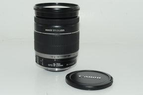 【外観並級】Canon 望遠ズームレンズ EF-S18-200mm F3.5-5.6 IS APS-C対応